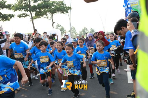 Race photo from ISOPlus Run 2024 Jakarta