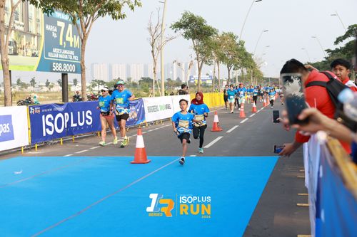 Race photo from ISOPlus Run 2024 Jakarta