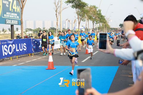 Race photo from ISOPlus Run 2024 Jakarta