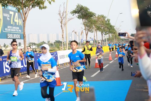 Race photo from ISOPlus Run 2024 Jakarta