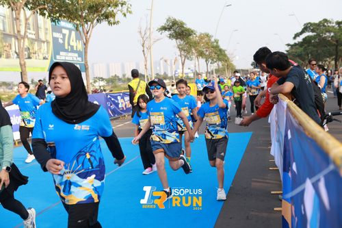 Race photo from ISOPlus Run 2024 Jakarta