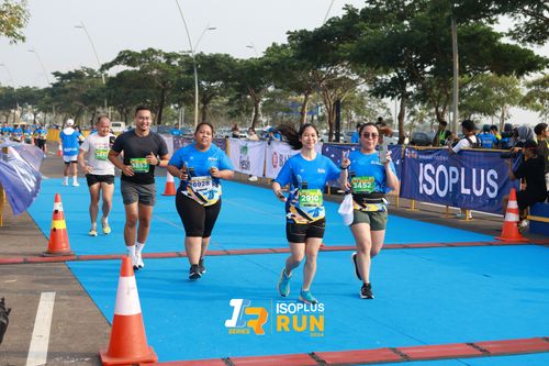 Race photo from ISOPlus Run 2024 Jakarta