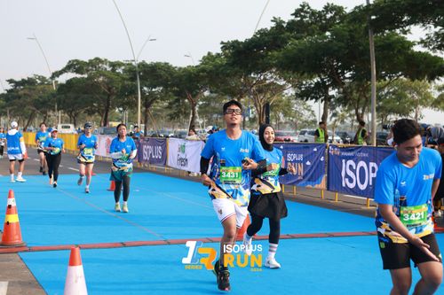 Race photo from ISOPlus Run 2024 Jakarta