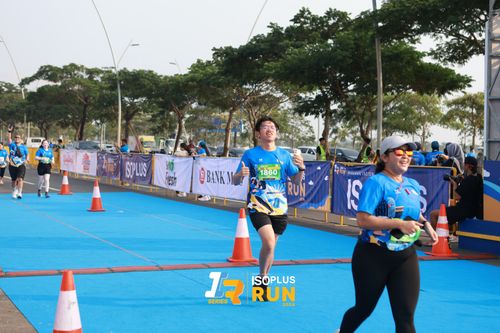 Race photo from ISOPlus Run 2024 Jakarta