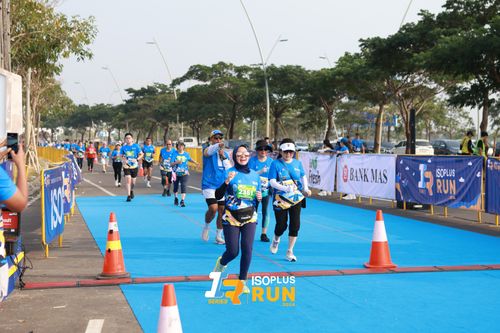 Race photo from ISOPlus Run 2024 Jakarta