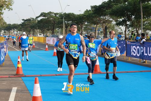 Race photo from ISOPlus Run 2024 Jakarta
