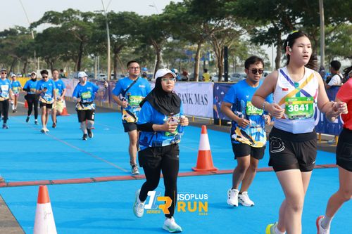 Race photo from ISOPlus Run 2024 Jakarta