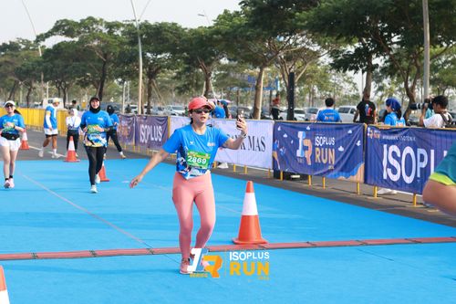 Race photo from ISOPlus Run 2024 Jakarta