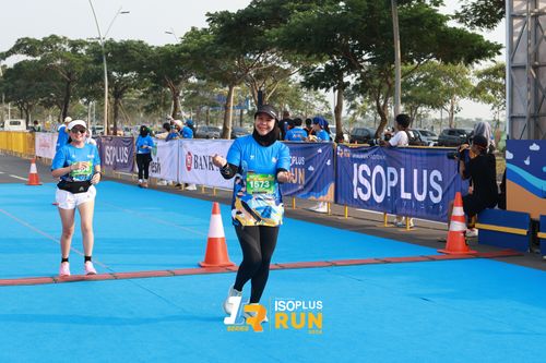 Race photo from ISOPlus Run 2024 Jakarta