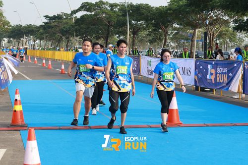 Race photo from ISOPlus Run 2024 Jakarta