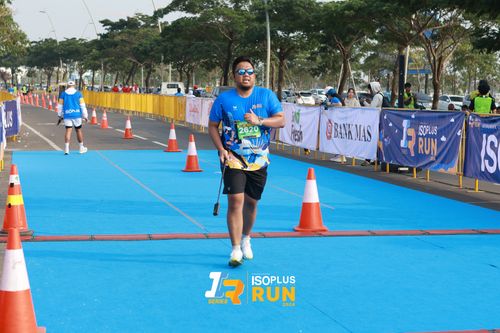 Race photo from ISOPlus Run 2024 Jakarta