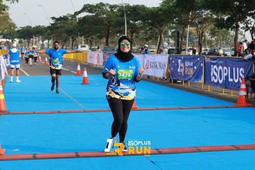 Race photo from ISOPlus Run 2024 Jakarta