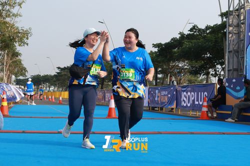 Race photo from ISOPlus Run 2024 Jakarta