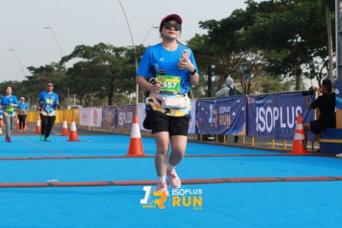Race photo from ISOPlus Run 2024 Jakarta