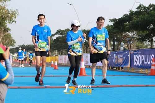Race photo from ISOPlus Run 2024 Jakarta