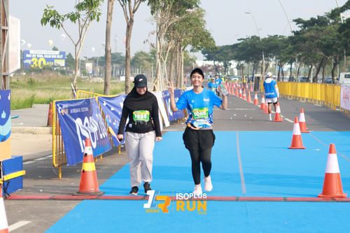 Race photo from ISOPlus Run 2024 Jakarta