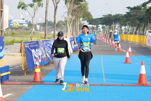 Race photo from ISOPlus Run 2024 Jakarta
