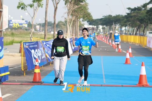 Race photo from ISOPlus Run 2024 Jakarta