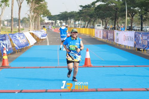 Race photo from ISOPlus Run 2024 Jakarta
