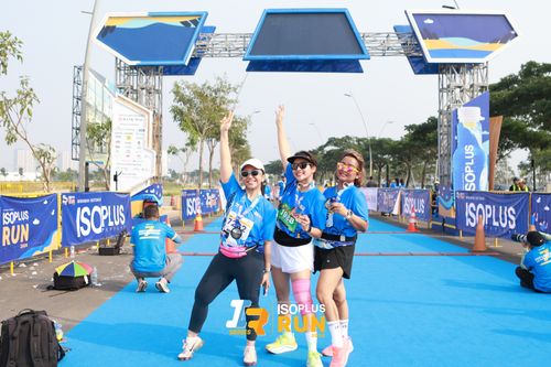 Race photo from ISOPlus Run 2024 Jakarta