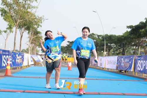 Race photo from ISOPlus Run 2024 Jakarta