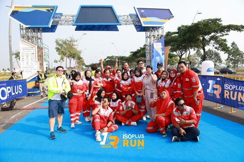 Race photo from ISOPlus Run 2024 Jakarta