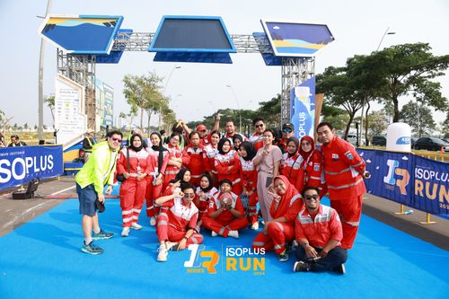 Race photo from ISOPlus Run 2024 Jakarta