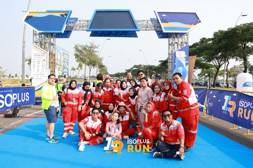 Race photo from ISOPlus Run 2024 Jakarta