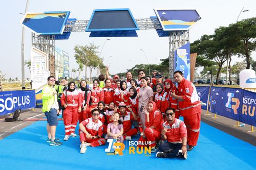 Race photo from ISOPlus Run 2024 Jakarta