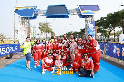 Race photo from ISOPlus Run 2024 Jakarta