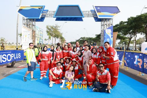 Race photo from ISOPlus Run 2024 Jakarta