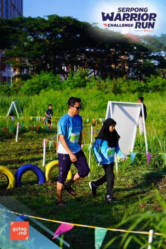 Race photo from SERPONG WARRIOR CHALLENGE RUN