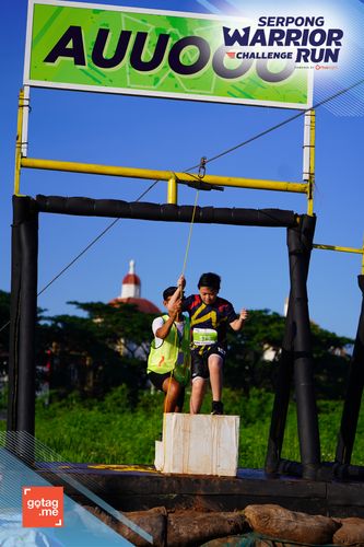 Race photo from SERPONG WARRIOR CHALLENGE RUN