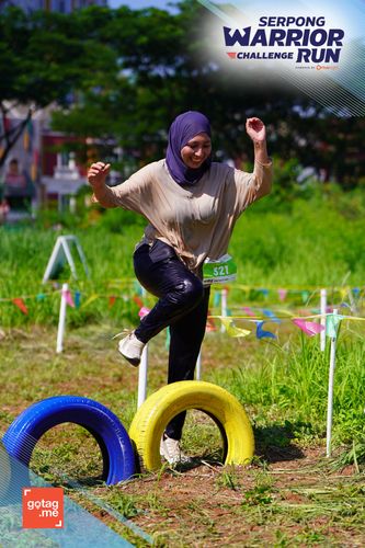 Race photo from SERPONG WARRIOR CHALLENGE RUN