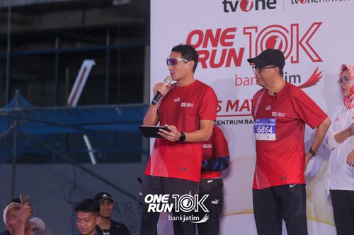 Race photo from ONE RUN 10 K