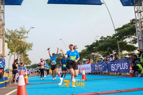 Race photo from ISOPlus Run 2024 Jakarta