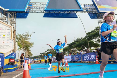 Race photo from ISOPlus Run 2024 Jakarta