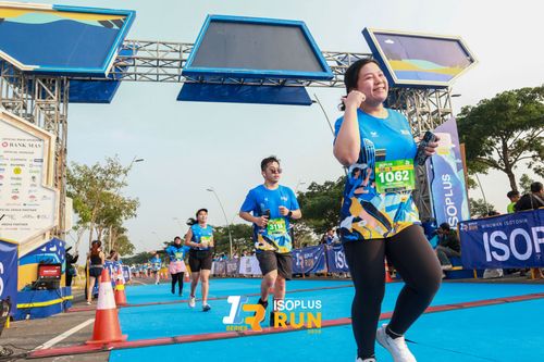 Race photo from ISOPlus Run 2024 Jakarta