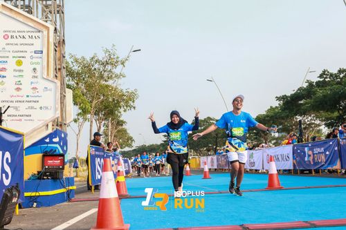 Race photo from ISOPlus Run 2024 Jakarta