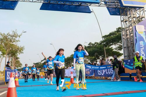 Race photo from ISOPlus Run 2024 Jakarta