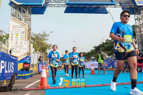 Race photo from ISOPlus Run 2024 Jakarta