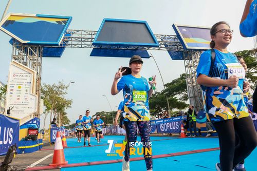Race photo from ISOPlus Run 2024 Jakarta