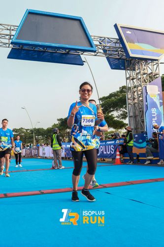 Race photo from ISOPlus Run 2024 Jakarta