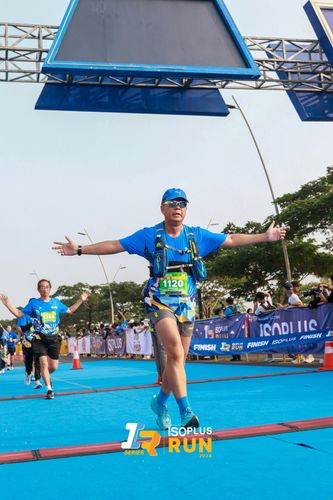Race photo from ISOPlus Run 2024 Jakarta