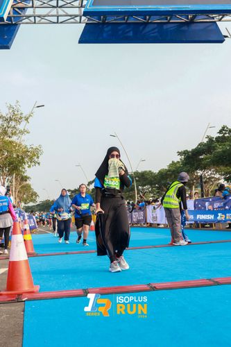 Race photo from ISOPlus Run 2024 Jakarta