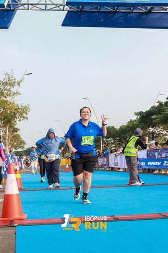 Race photo from ISOPlus Run 2024 Jakarta