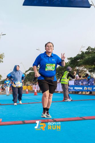 Race photo from ISOPlus Run 2024 Jakarta