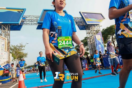 Race photo from ISOPlus Run 2024 Jakarta