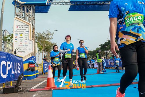 Race photo from ISOPlus Run 2024 Jakarta