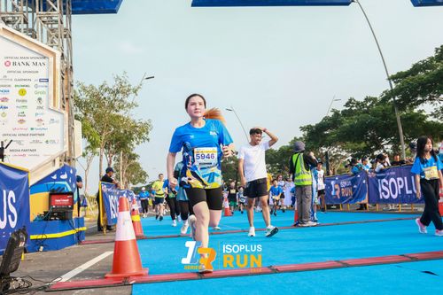 Race photo from ISOPlus Run 2024 Jakarta